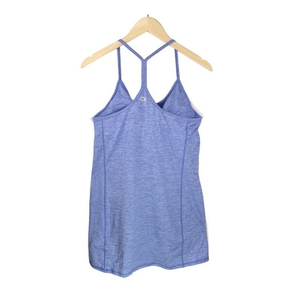 Calvin Klein Performance Women's Halter Peached Space Dye Sport Dress Large NWT - Picture 5 of 5